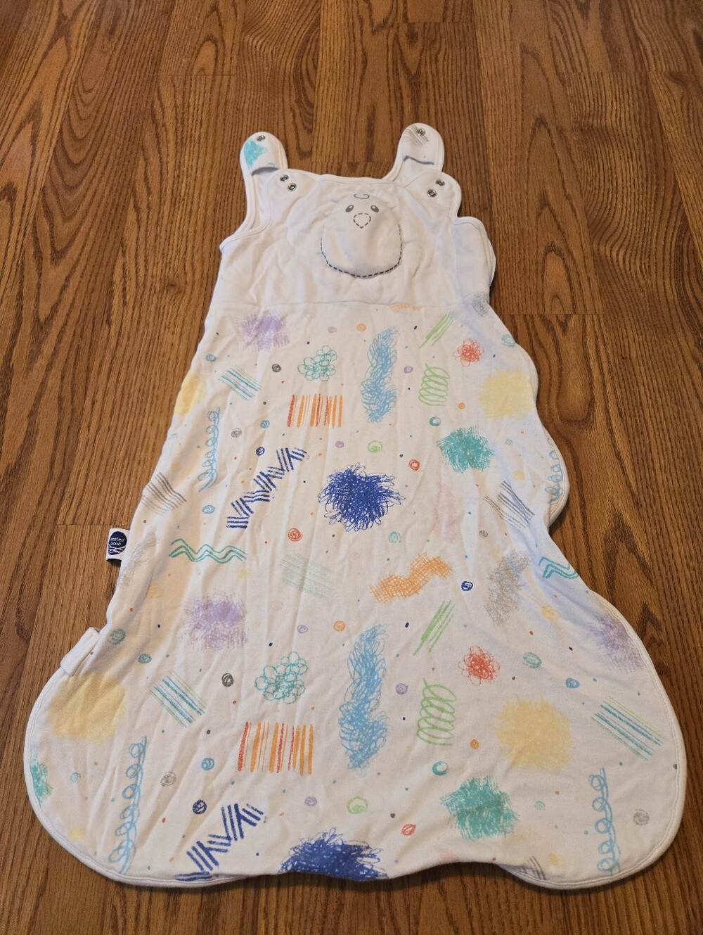 Nested Bean Zen Classic Sleep Sack Paint Splatter Colorful Baby 6-15 Months M